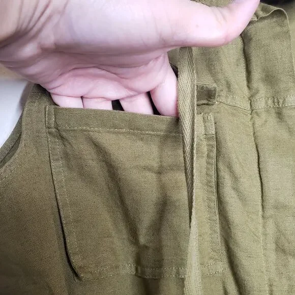 C & C California| Linen Cotton Safari Vest - Picture 7 of 9